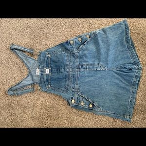 VINTAGE Calvin Klein Overall Shorts SZ Medium